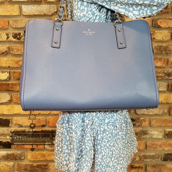 Kate Spade Andee Cobble Hill Blueberry Cobbler New - Picture 2 of 15